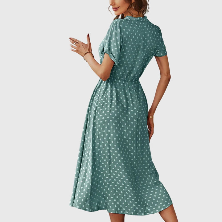 Alexa - Polka Dot Dress