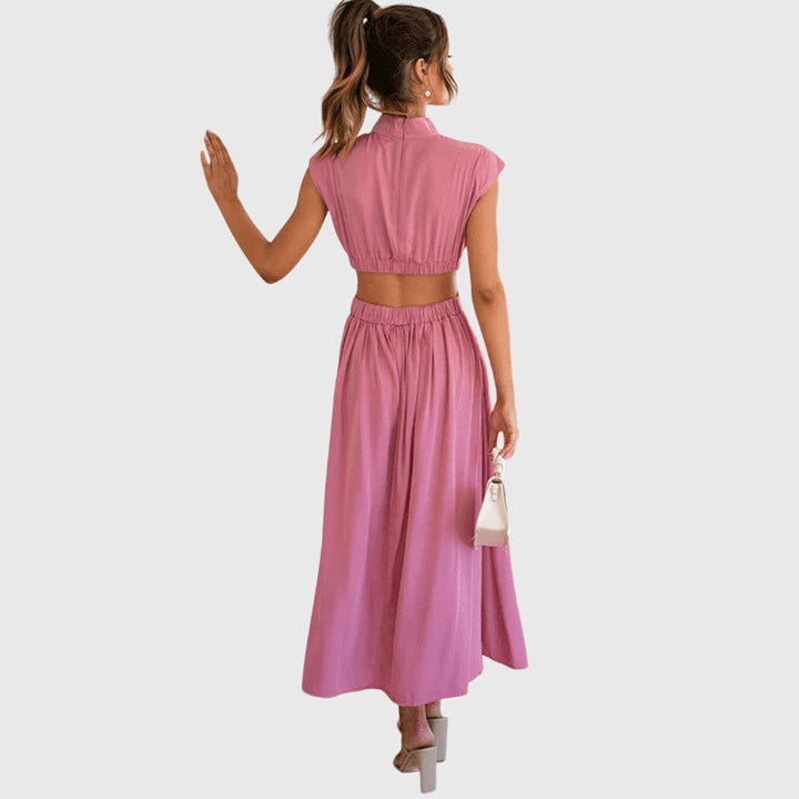 Bianca - Sleeveless Cut-out Dress