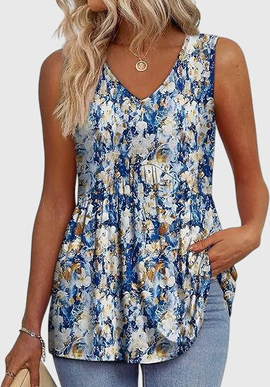 Arabella – Effortless Flowy Sleeveless Tank Top