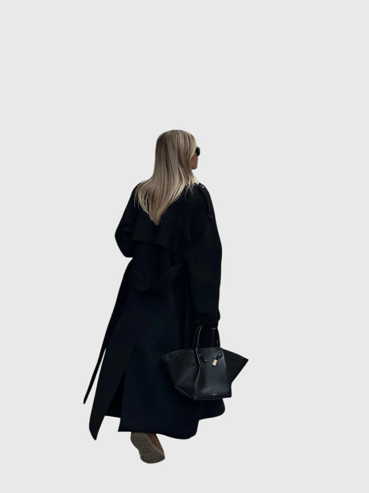 Anika | Classic Black Coat