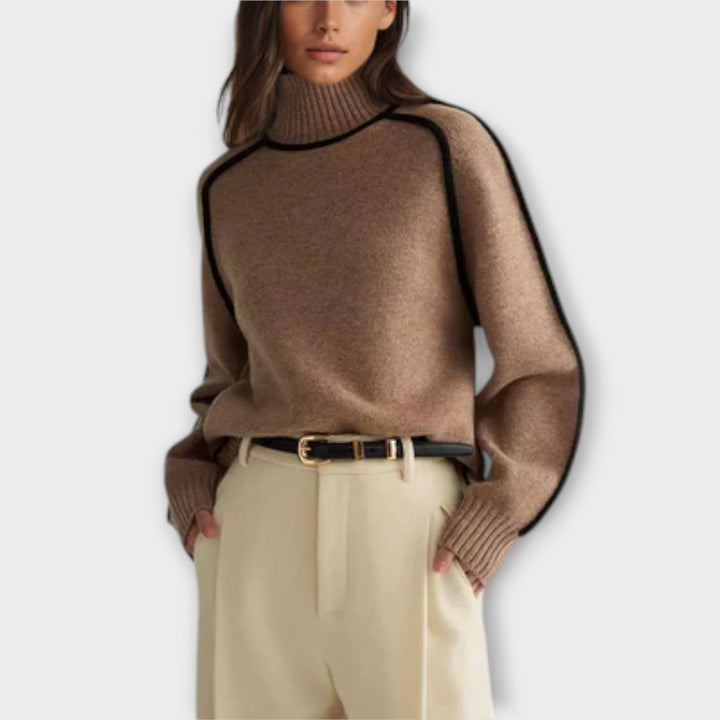 Clarisse | Comfortable and Elegant Turtleneck Sweater