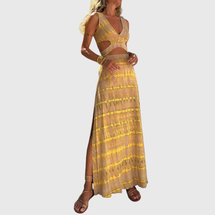 Nora - Plunge Cut-Out Dress