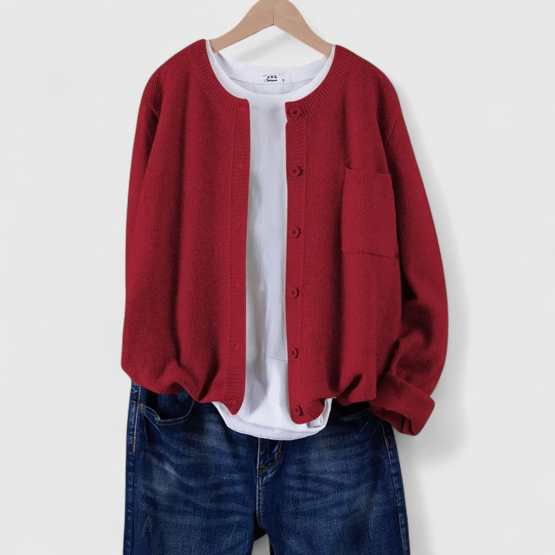 Eira - Casual Button-Up Cardigan