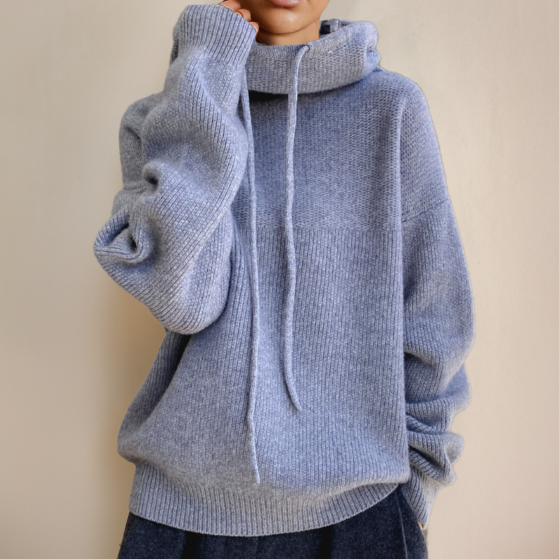 Sheila - Cozy Hooded Pullover Style
