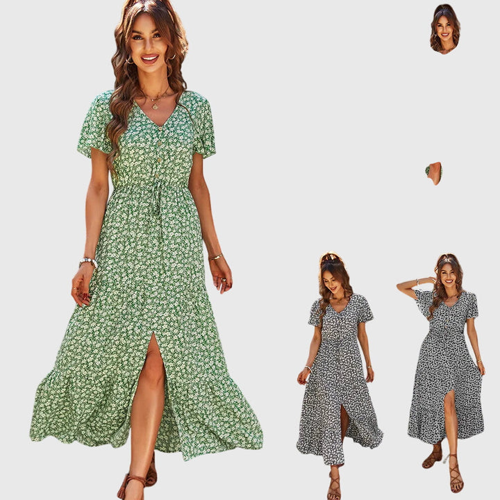 Aria - Vintage Floral Dress