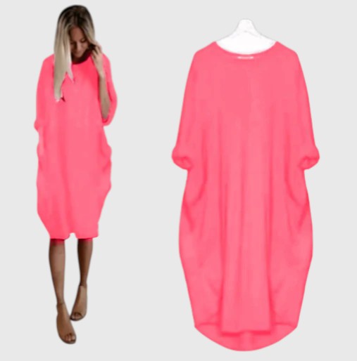 Shayne - Midi Summer Dress with Loose Fit