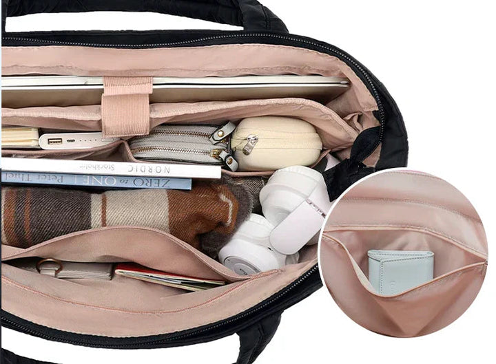 Florence | Bubble Shoulder Bag with Pockets