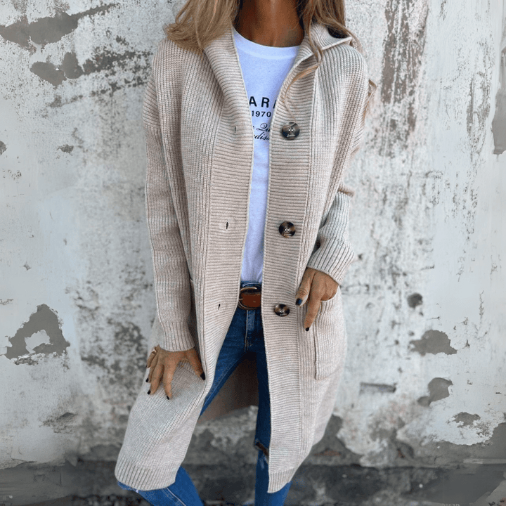 Imogen | Long Elegant Cardigan for Effortless Grace