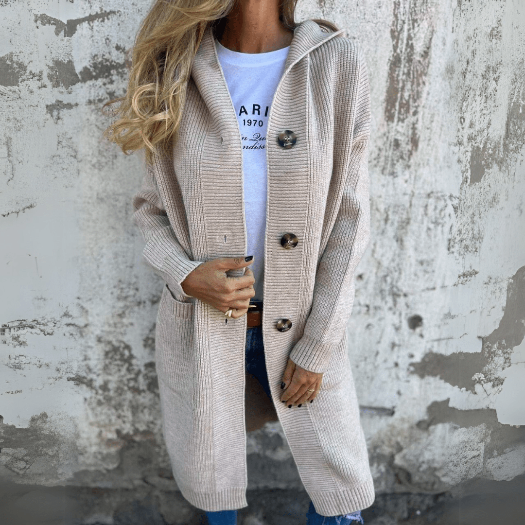Imogen | Long Elegant Cardigan for Effortless Grace