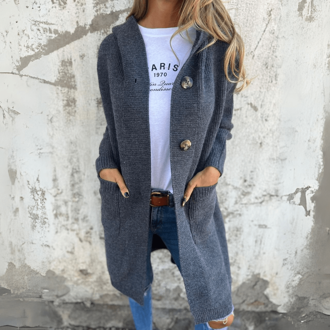 Imogen | Long Elegant Cardigan for Effortless Grace