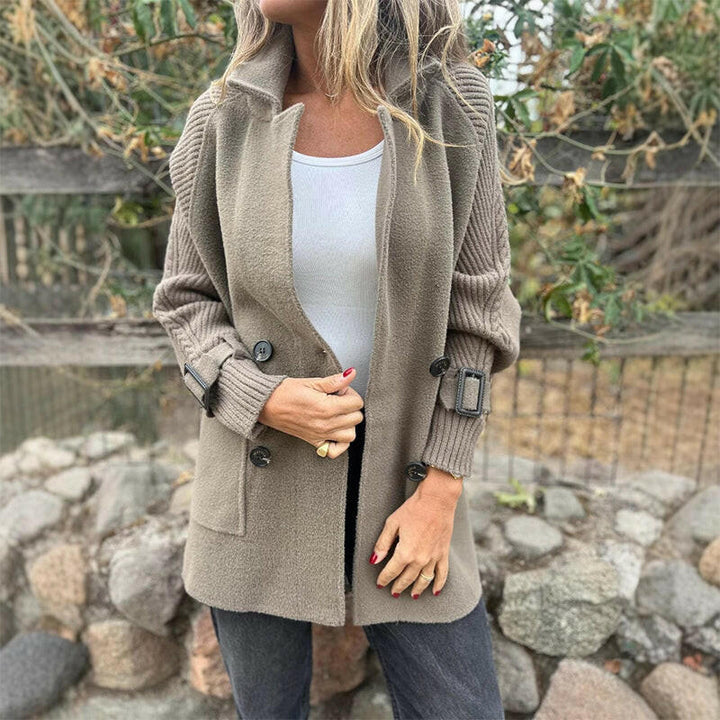 Cilla™ | Mid-Length Double-Breasted Coat