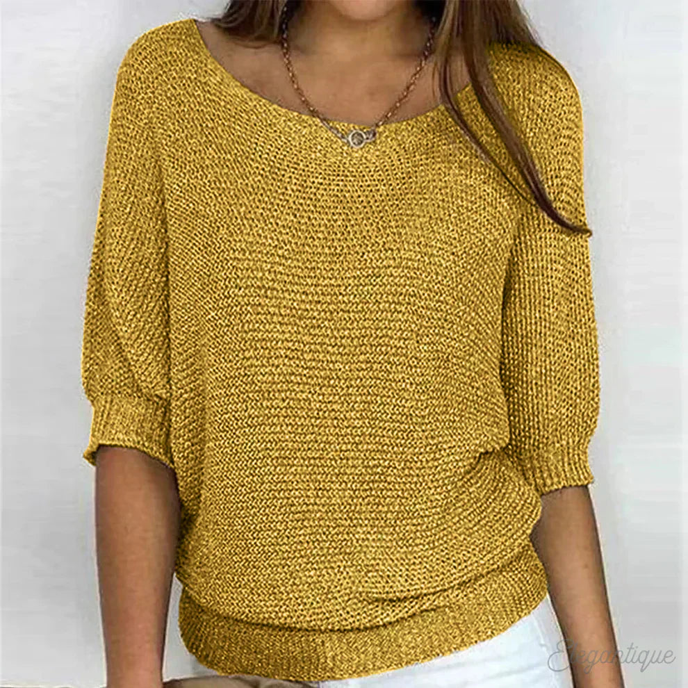 Charlotte - Relaxed Knit Top